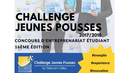 16ème Challenge Jeunes Pousses Telecom Valley : record battu avec 29 projets en course !
