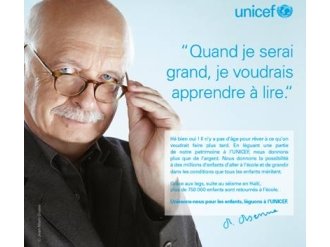 13 septembre : Journée internationale des legs en faveur des associations : Erik Orsenna s'engage aux côtés de l'UNICEF France pour promouvoir les legs