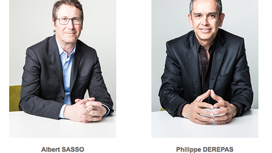 Albert SASSO et Philippe DEREPAS Associés fondateurs de DSO invités du Club Business Cagnes pour parler « rémunération du dirigeant »
