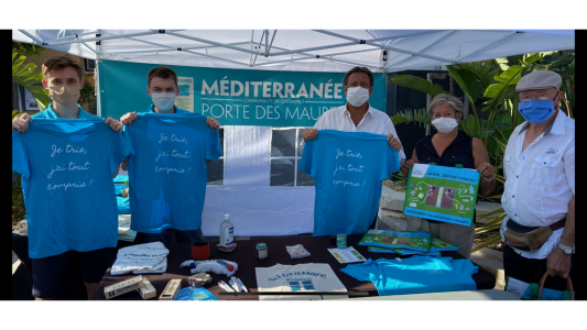 Méditerranée Porte les Maures, le tri sélectif gagne du terrain !