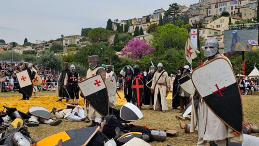 Biot et les Templiers : Avec 110 000 visiteurs, le festival confirme son statut d'événement incontournable de la Côte d'Azur