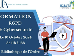 Formation UJA de Nice "RGPD et Cybersécurité"
