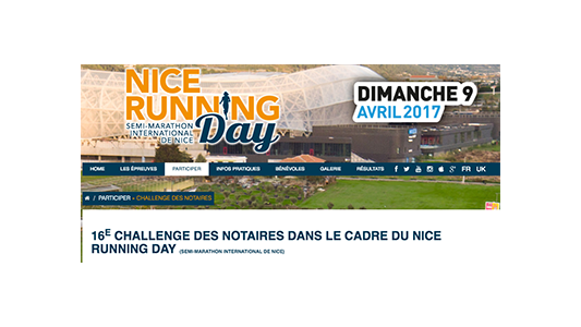 Les Notaires 06 motivés et engagés pour le Challenge des Notaires !!