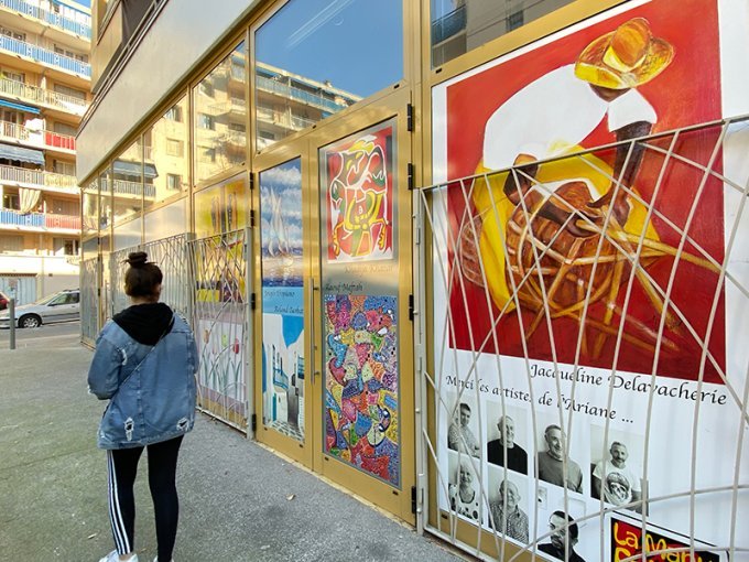 Quand des vitrines vacant