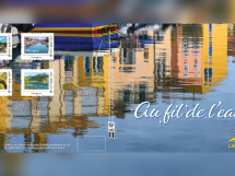Un collector de timbres célèbre les paysages de l'eau en Provence