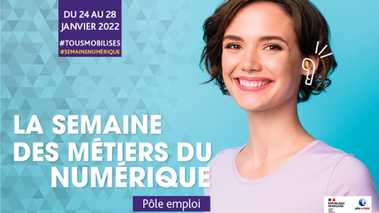 Préparez-vous pour la "semaine des métiers du numérique" du 24 au 28 janvier