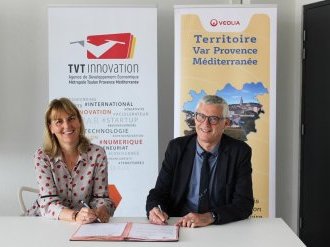A Toulon, TVT Innovation et VEOLIA renouvellent leur partenariat
