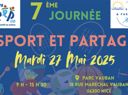 7e édition « SPORT & PARTAGE » à Nice le 27 mai
