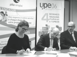 Pôle Emploi et l'UPE06 signent un partenariat