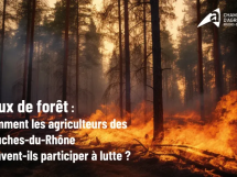 La Chambre d'agriculture et le SDIS 13 mobilisent le monde agricole