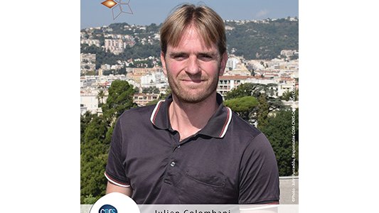 Julien Colombani, chercheur niçois de l'Institut Biologie Valrose (CNRS-Inserm-UNS) récipiendaire de la médaille de bronze du CNRS