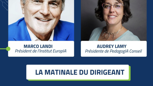 Matinale du Dirigeant : "IA : opportunités et risques pour les entreprises" le 2 juillet