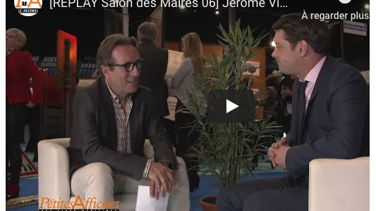 [REPLAY Salon des Maires 06] Jérome Viaud, Maire de Grasse
