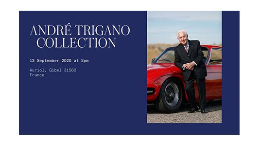Une vente à ne pas rater : 170 voitures de la collection d'André Trigano par Artcurial