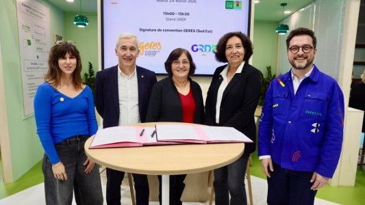 Le Geres et GRDF, partenaires pour soutenir la transition énergétique en région Paca
