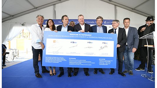 Convention de partenariat entre la Région et les acteurs fédéraux de la voile