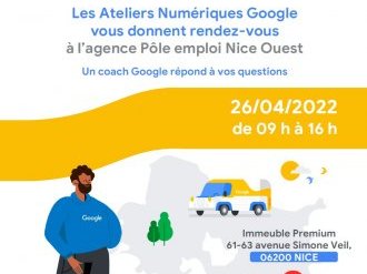 Le Van Google Ateliers Numériques demain à Nice : ouvert à tous !