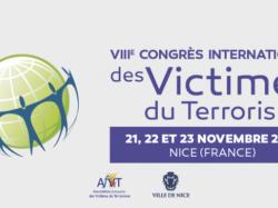 VIIIème Congrès International des Victimes du Terrorisme à Nice du 21 au 23 novembre