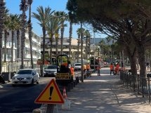 Des travaux routiers en cours à La Ciotat