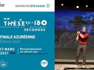 La finale azuréenne de Ma Thèse en 180 secondes se déroulera en ligne le mercredi 17 mars