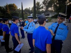  Service National Universel, fin de stage pour les Cadets de la gendarmerie