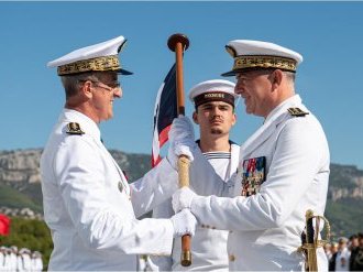 L'amiral Nicolas Vaujour prend la tête de la Marine nationale