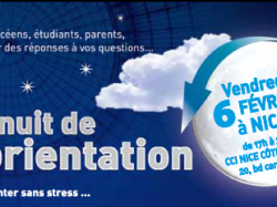 Rendez vous le 6 février à la CCI Nice pour la Nuit de l'Orientation