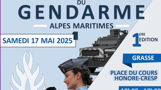 Grasse accueille le 1er Salon du Gendarme le 17 mai