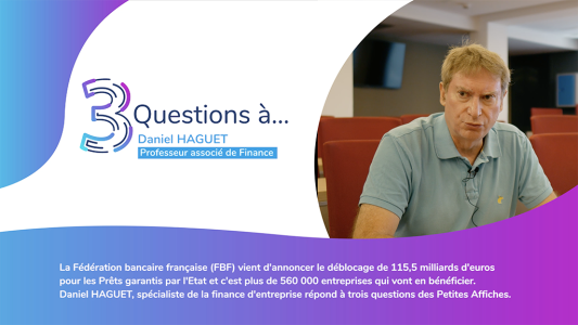 Daniel Haguet, Professeur associé de Finance à l'Edhec Business School