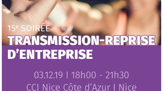 La CCI organise sa 15e Soirée transmission/reprise d'entreprise le 3 décembre 