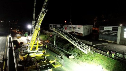 A Toulon, le chantier de l'A57 progresse jour après jour