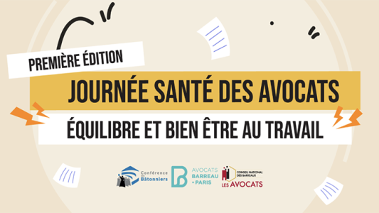 Mobilisation nationale pour la santé des avocats : une première Journée dédiée le 7 avril 
