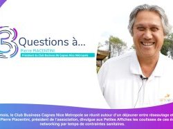 3 questions à Pierre Piacentini Club Business Cagnes
