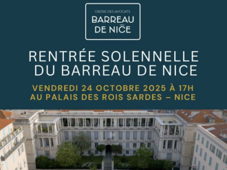 François Sureau invité d'honneur à la Rentrée Solennelle du Barreau de Nice