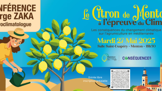 Le Citron de Menton face au défi climatique : une conférence exceptionnelle avec Serge Zaka