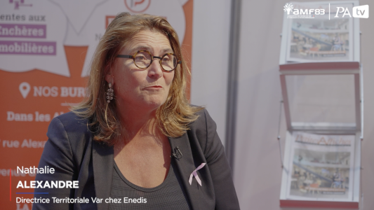 Salon des Maires du Var : Entretien avec Nathalie Alexandre directrice territoriale Enedis Var 