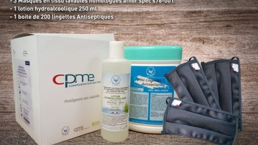 La CMPE 06 propose des box « protégeons nos salariés » aux entreprises