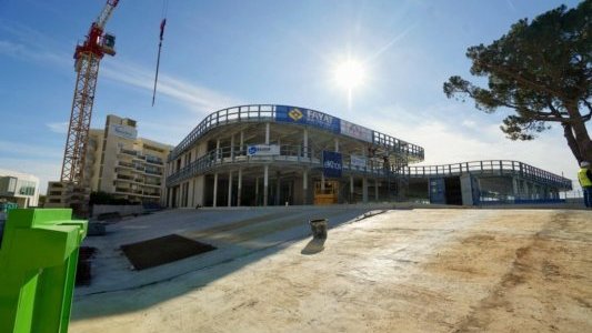 Stade nautique d'Antibes : Le chantier amorce la dernière étape des aménagements et équipements