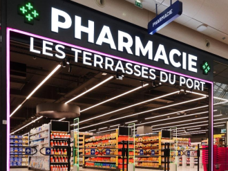 PharmaBest quadruple sa surface aux Terrasses du Port