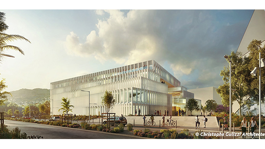 Campus universitaire de Cannes : esquisses architecturales et économiques très prometteuses !