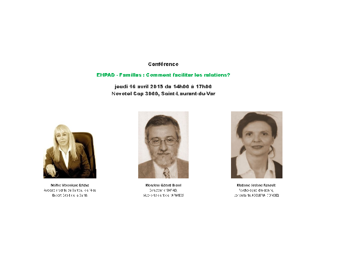 Conférence EHPAD - Famill