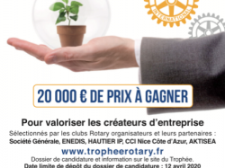 Huitième édition du Trophée Rotary de la Création d'Entreprise !