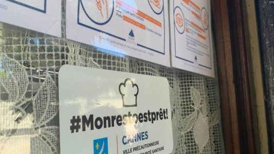 #monrestoestprêt : six restaurants cannois ont déjà reçu le label !