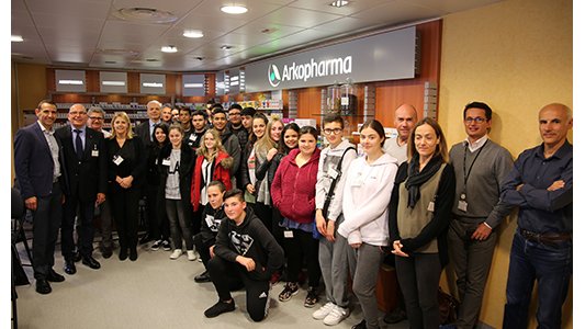 Arkopharma a ouvert ses portes à l'occasion de la Semaine de l'Industrie !