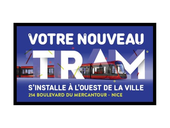 Nice : la rame grandeur