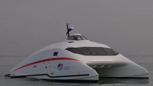 Arrivée de la navette “Monaco One » ce matin !