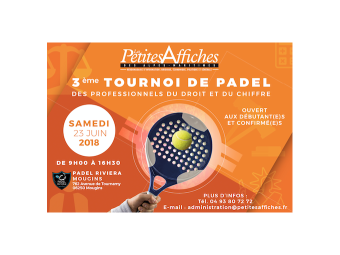 3ème "Tournoi de Padel