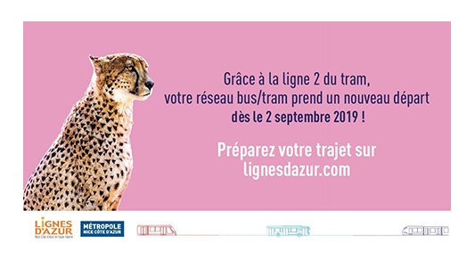 Dès le 2 septembre 2019 le réseau ligne d'Azur évolue vers plus d'intermodalité !