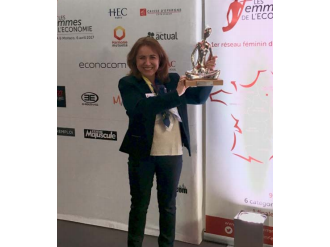 Virginie DE BARNIER, Lauréate d'or « Femme Dirigeante » des Trophées Femmes de l'éco PACA 2017