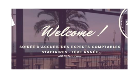 L'ANECS 06 attend tous les experts-comptables stagiaires 1ère année ce soir pour son afterwork d'intégration !!